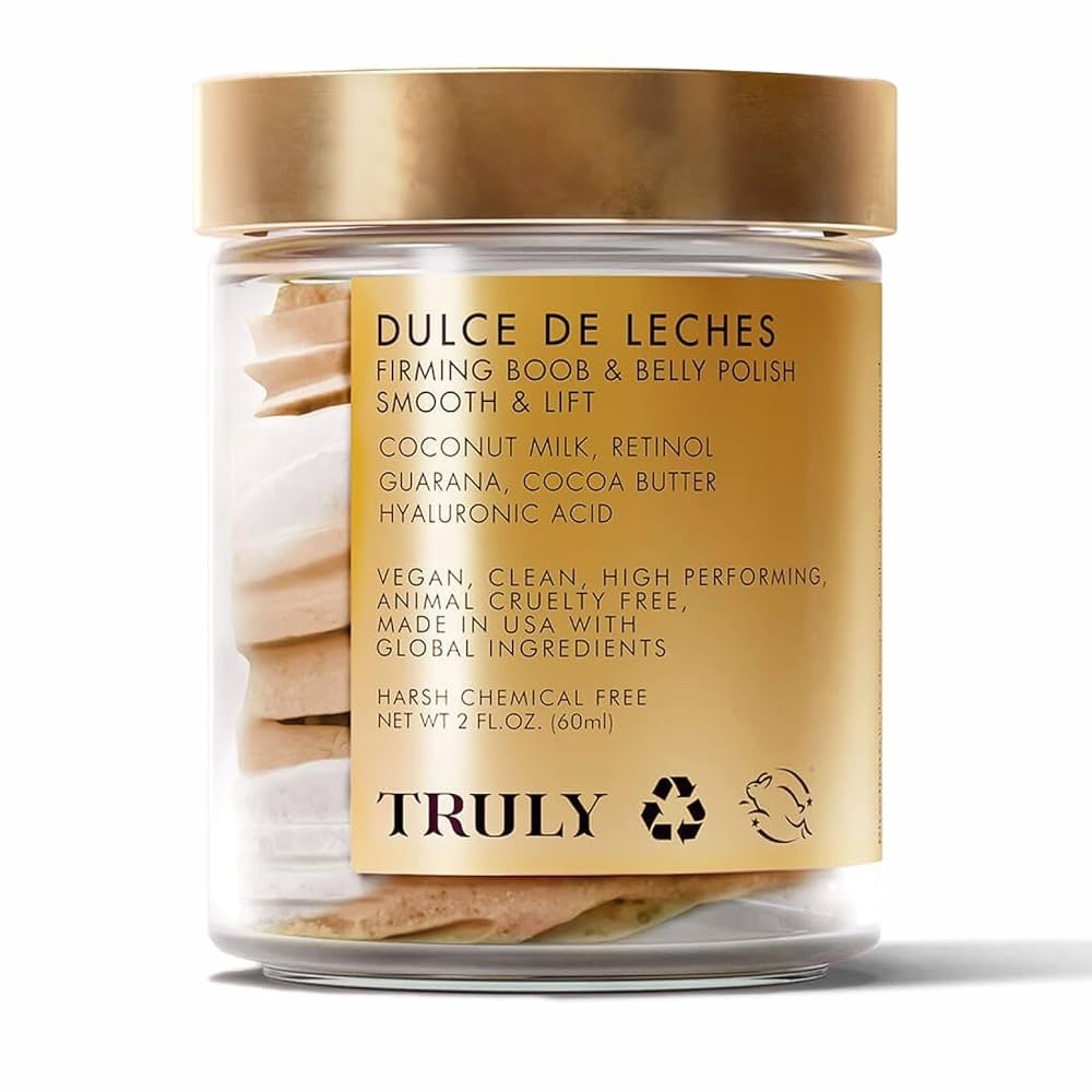Truly Dulce De Leches Firming Boob & Belly Smooth & Lift Polish 2oz New & Sealed